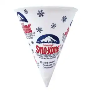 Classic 6 oz paper Sno-Kone Cups