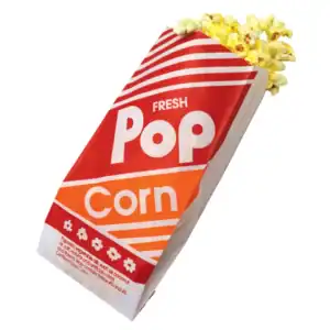 Classic Theater Style Popcorn Bags for Event Rentals in Northern Colorado