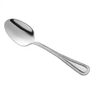 Pearl Spoon with beaded handle and high-polish finish for luxury event rentals