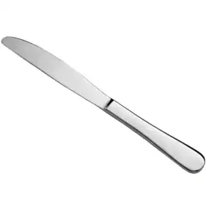Pearl Butter Knife with beaded handle and high-polish finish for professional event rentals