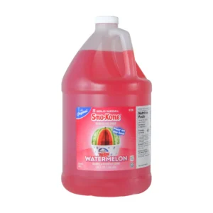 1 Gallon Jug of Watermelon Sno-Kone Syrup for Event Rentals