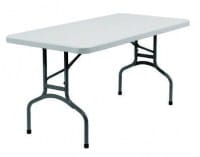 Simple wooden farm table design