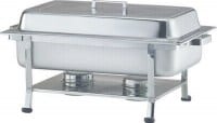 Stainless steel chafing dish with lid